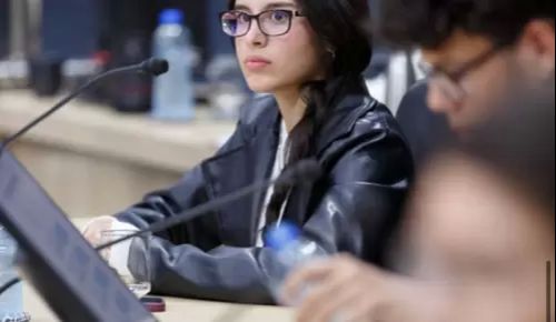 Em depoimento, aluna detalha sua participação na Câmara de Vereadores Mirim