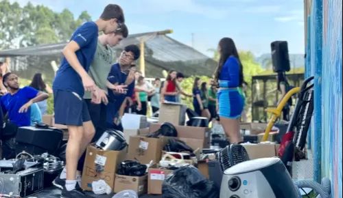 Coleta de lixo eletrônico