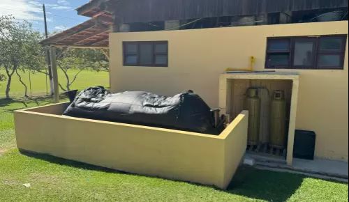 Instalação de um biodigestor na Escola de Campo